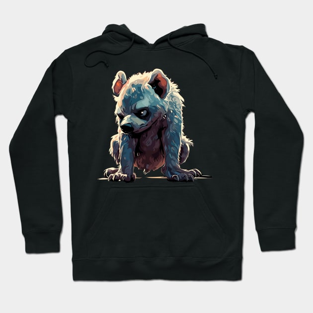 Zambia hyena Hoodie by TomFrontierArt